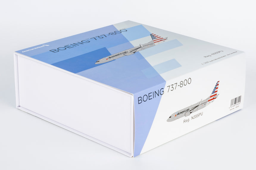 NG Models American Airlines Boeing 737-800/w N355PU 1/200 Aircraft Scale Model