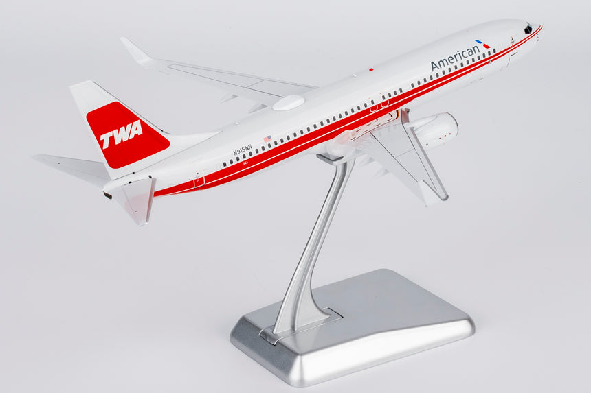 NG Models American Airlines "TWA Heritage" (Retro Special Livery) Boeing 737-800/w N915NN 1/200 Scale