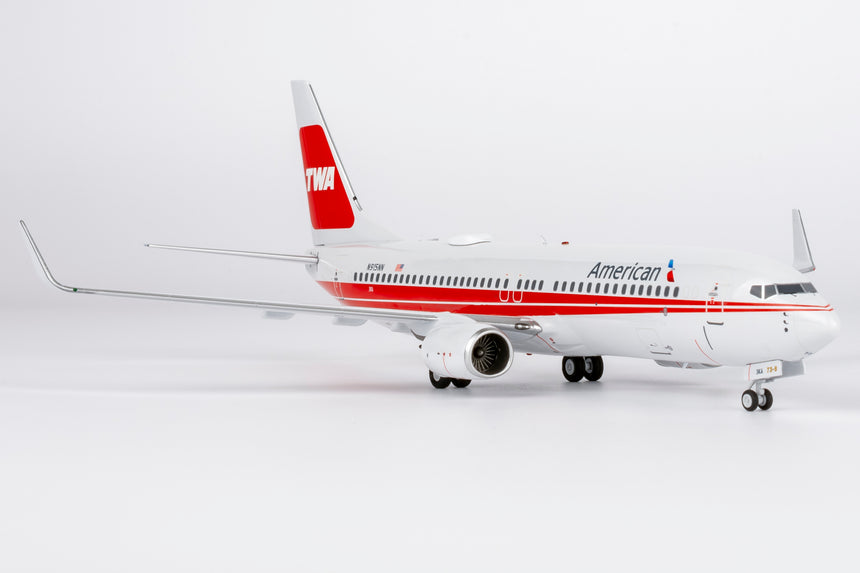NG Models American Airlines "TWA Heritage" (Retro Special Livery) Boeing 737-800/w N915NN 1/200 Scale