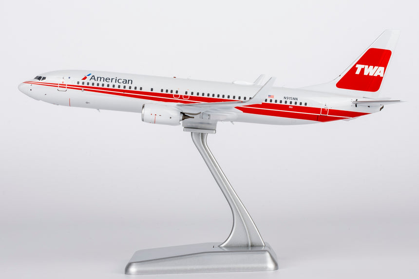 NG Models American Airlines "TWA Heritage" (Retro Special Livery) Boeing 737-800/w N915NN 1/200 Scale