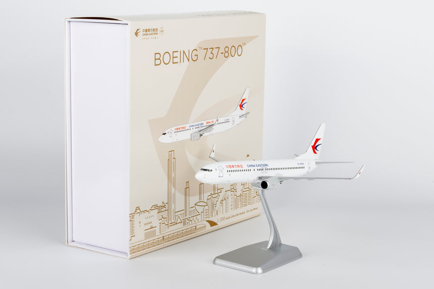 NG Models China Eastern Airlines Boeing 737-800/w B-206S 1/200 Aircraft Scale Model
