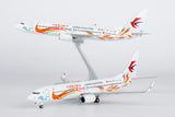 NG Models China Eastern Airlines "Orange Peacock" livery Boeing 737-800/w B-1788 1/200 Aircraft Scale Model