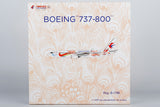 NG Models China Eastern Airlines "Orange Peacock" livery Boeing 737-800/w B-1788 1/200 Aircraft Scale Model