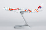 NG Models China Eastern Airlines "Orange Peacock" livery Boeing 737-800/w B-1788 1/200 Aircraft Scale Model