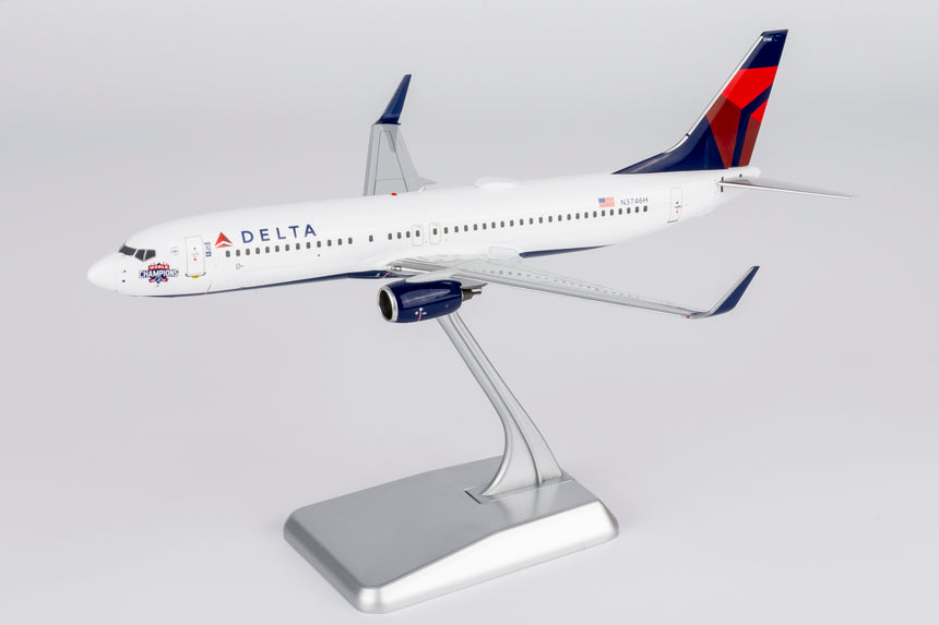 NG Models Delta Air Lines "Atlanta Braves' World Champions" Boeing 737-800/w N3746H 1/200 Scale