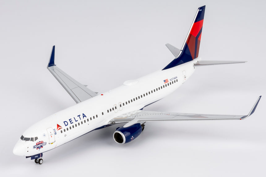 NG Models Delta Air Lines "Atlanta Braves' World Champions" Boeing 737-800/w N3746H 1/200 Scale