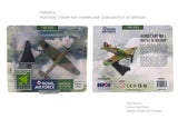 Postage Stamp Military RAF Hurricane – Battle Of Britain 1/100 Aircraft Scale Model
