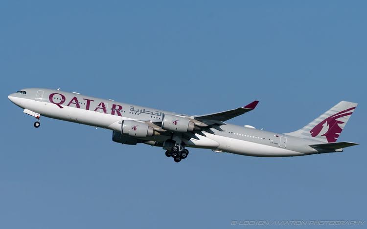 Phoenix Qatar Amini Flight Airbus A340-500 A7-HHH 1/400 Aircraft