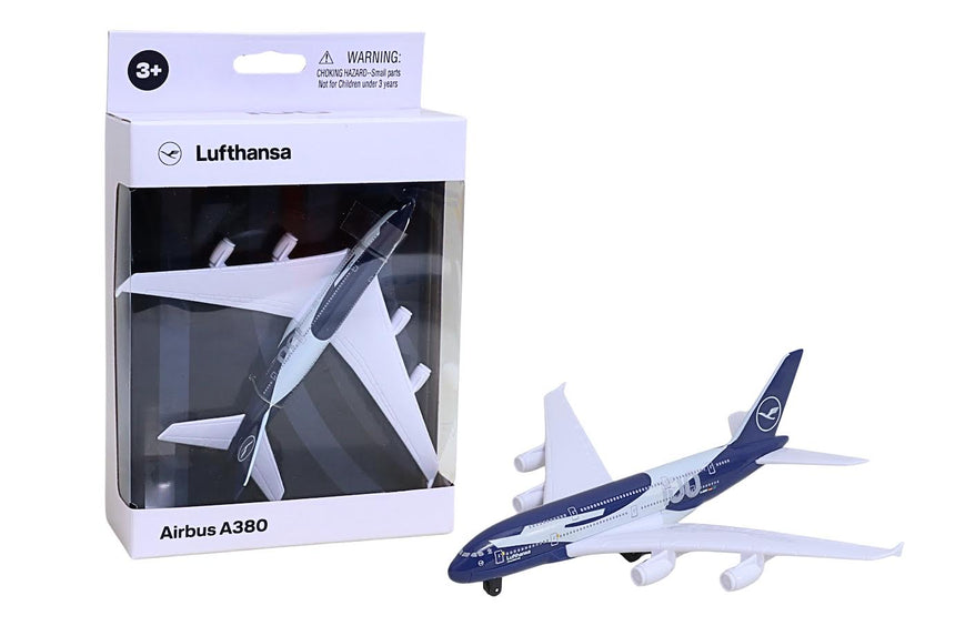 Lufthansa Airbus A380 "100 Years Livery" Single Diecast Airplane Model Toy