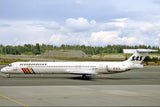 Phoenix Scandinavian SAS Mcdonnell Douglas MD-82 LN-RMN 1/400 Aircraft Scale Model