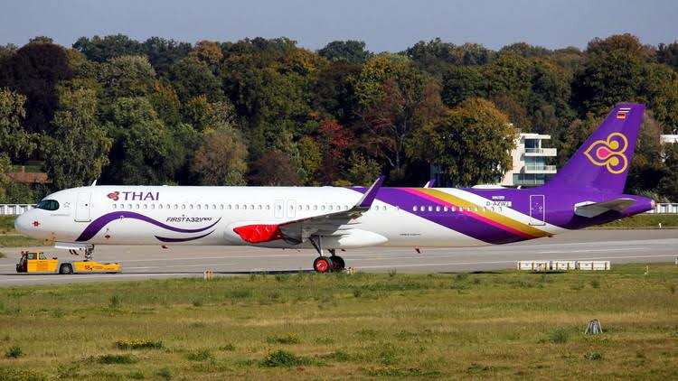 Phoenix Thai Airways Airbus A321neo HS-TOA 1/400 Aircraft Scale Model