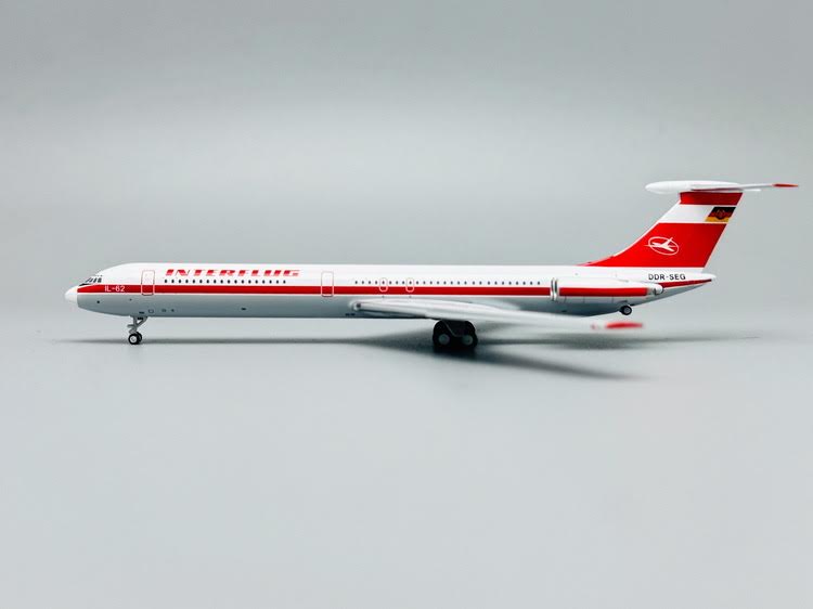 Phoenix Interflug Ilyushin IL-62 DDR-SEG 1/400 Aircraft Scale