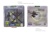 Postage Stamp Military RAF Apache AH-1 Helicopter 1/100 Aircraft Scale Model