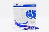 JC Wings SAS Scandinavian Airlines Airbus A330-300 "Celebrating 80 Years" (LN-RKR) 1/400 Aircraft Scale Model