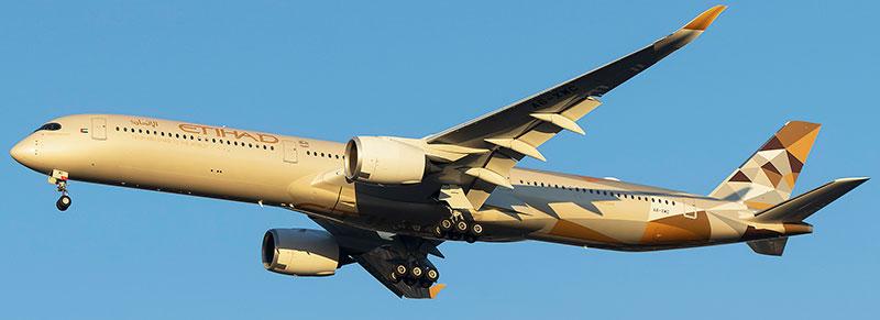 Aviation400 Etihad Airways Airbus A350-1000 A6-XWC (detachable