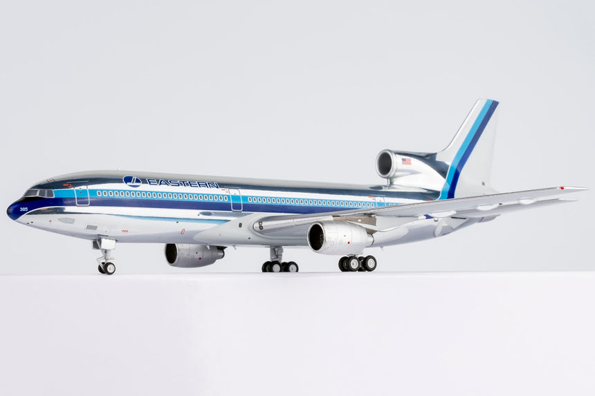 NG Models Eastern Air Lines (Bare Metal) Lockheed L-1011 TriStar 1 N305EA 1/400 Aircraft Scale Model
