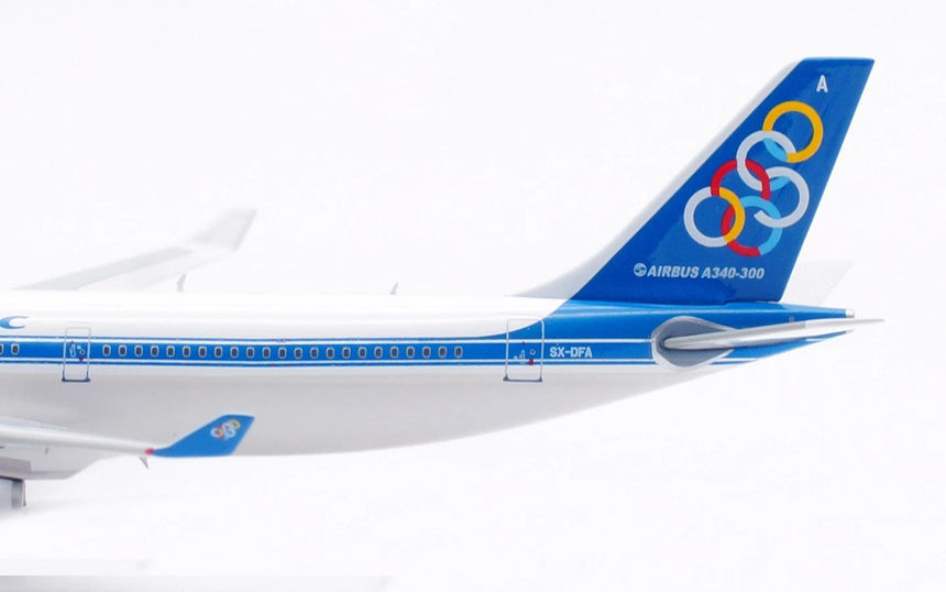Aviation400 Olympic Airlines Airbus A340-313 SX-DFA 1/400 Aircraft Scale Model