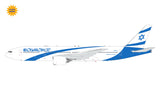 GeminiJets El Al Israel Airlines Boeing B777-200ER 4X-ECE New Livery Flaps/Slats Extended 1/200 Aircraft Scale Model