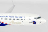 SkyMarks Alaska Airlines Boeing 737-900 Veterans 1/130 Scale
