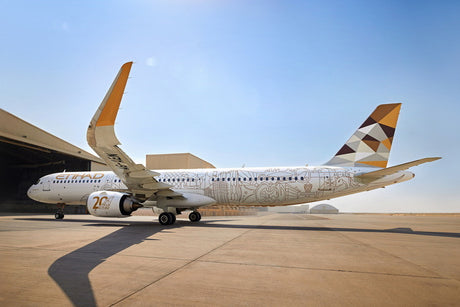 Phoenix Etihad Airbus A321Neo A6-AEN ´20th Anniversary´ 1/400 Scale