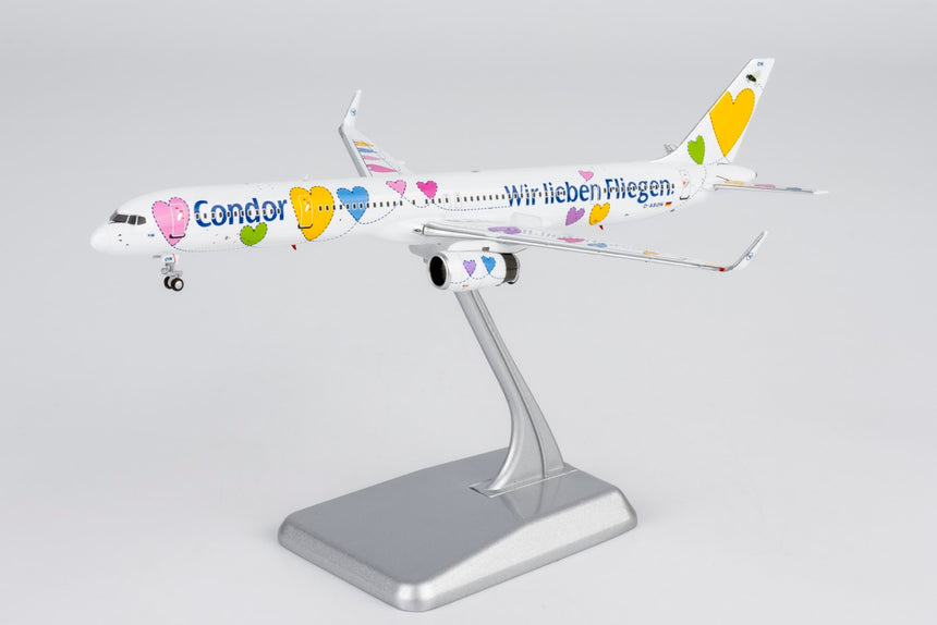 NG Models Condor Boeing 757-300 D-ABON (50th Anniversary colors) Ultimate 1/400 Aircraft Scale Model