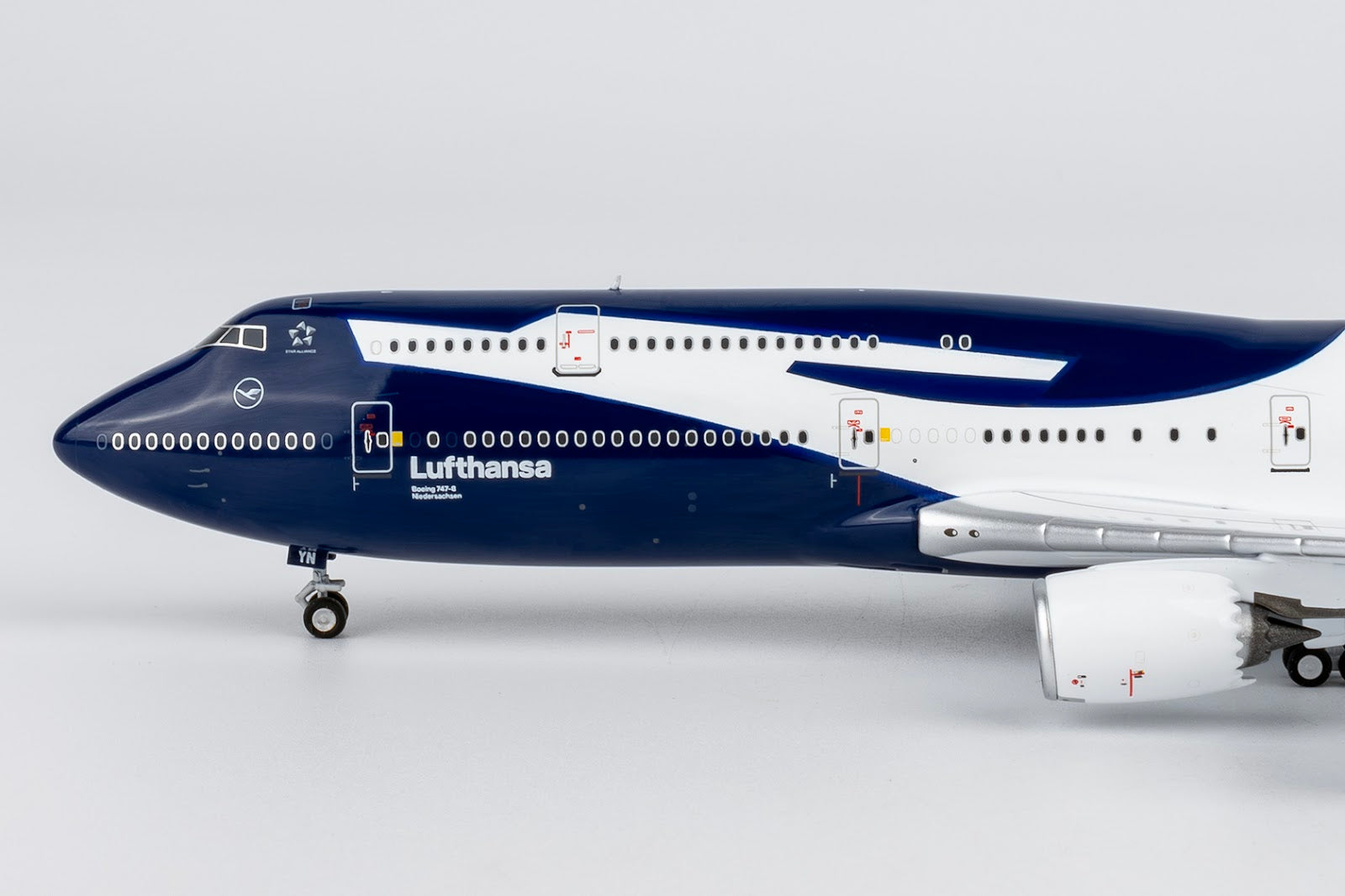 NG Models Lufthansa Boeing B747-8i D-ABYN 100 Years Anniversary
