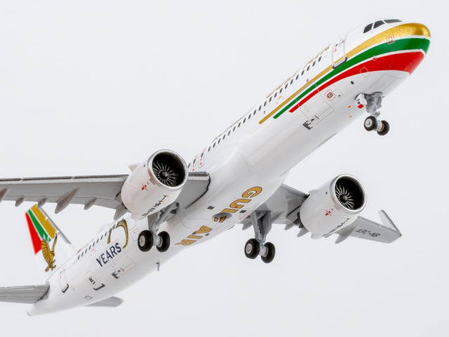 NG Models Gulf Air Airbus A321neo A9C-NB (75th Anniversary livery) 1/400 Aircraft Scale Model