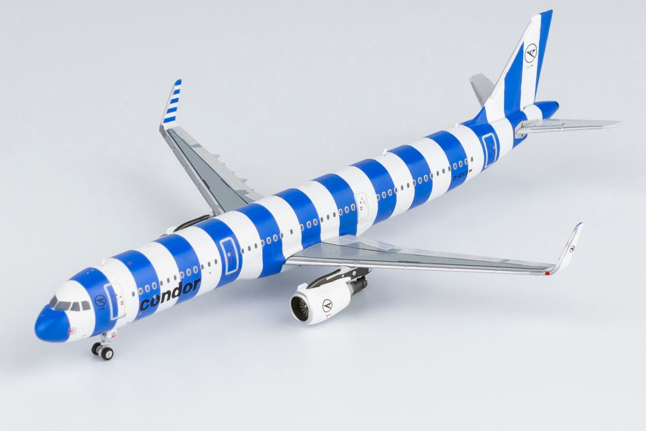NG Models Condor Airbus A321-200/w D-ATCF Sea blue 1/400