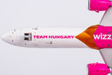 NG Models Wizz Air "Team Hungary" Airbus A321neo HA-LGI 1/400 Scale