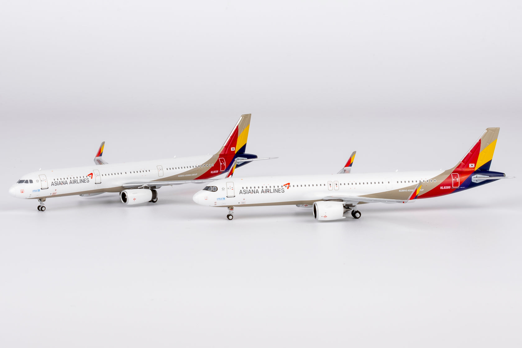 Asiana Aviationtag 3色 A321-100 HL7594 Aviationtag Asiana Airbus A321 - HL7594 Edition