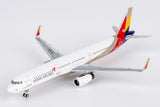 NG Models Asiana Airlines Airbus A321-200/w HL8038 1/400 Aircraft Scale Model
