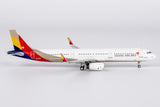 NG Models Asiana Airlines Airbus A321-200/w HL8038 1/400 Aircraft Scale Model