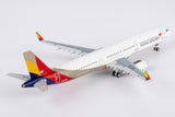 NG Models Asiana Airlines Airbus A321-200/w HL8038 1/400 Aircraft Scale Model
