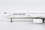 NG Models Asiana Airlines (new titles) Airbus A321-200/w HL8039 1/400 Aircraft Scale Model