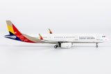 NG Models Asiana Airlines (new titles) Airbus A321-200/w HL8039 1/400 Aircraft Scale Model