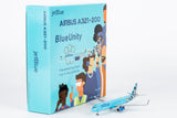 NG Models JetBlue Airways (Blueunity) Airbus A321-200/w N970JB 1/400 Scale