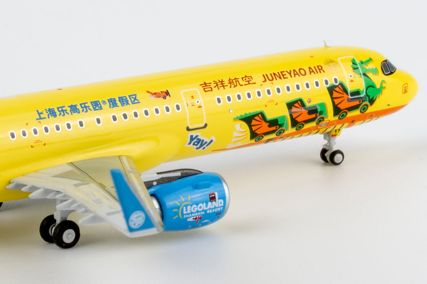 NG Models Juneyao Airlines Airbus A321-200/w B-9957 1/400 Aircraft Scale Model