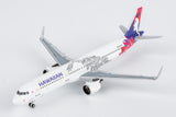 NG Models Hawaiian Airlines Airbus A321neo N215HA 1/400 Aircraft Scale Model