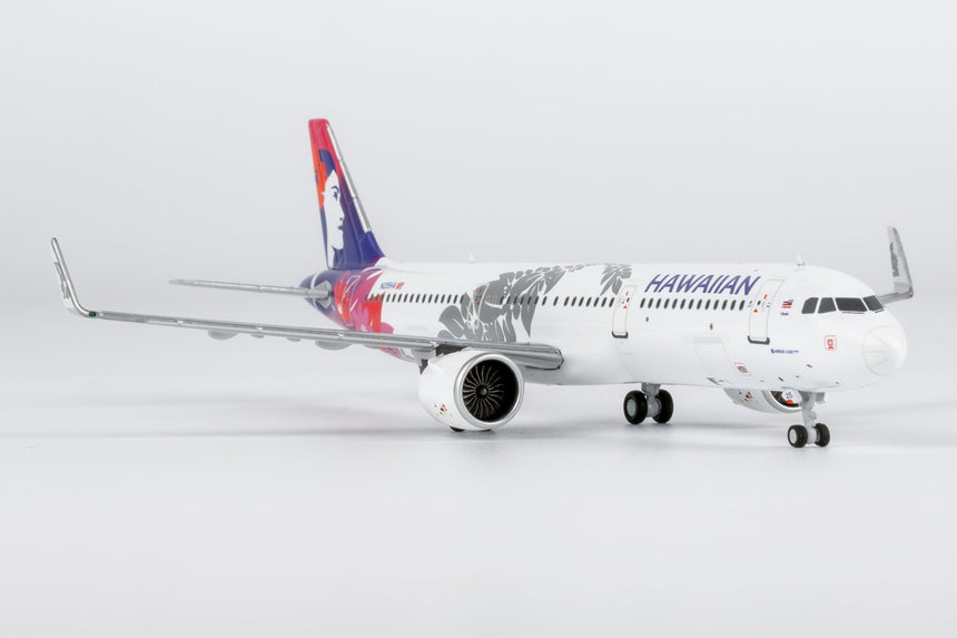 NG Models Hawaiian Airlines Airbus A321neo N215HA 1/400 Aircraft Scale Model