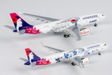 NG Models Hawaiian Airlines Airbus A321neo N216HA 1/400 Aircraft Scale Model