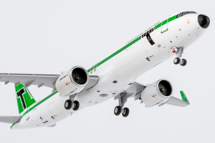 NG Models Transavia (1960s Retro colors) Airbus A321neo PH-YHD 1/400 Aircraft Scale Model