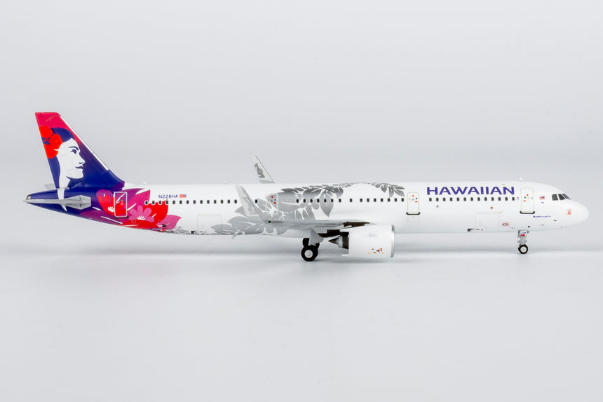 NG Models Hawaiian Airlines Airbus A321neo N228HA 1/400 Aircraft Scale Model