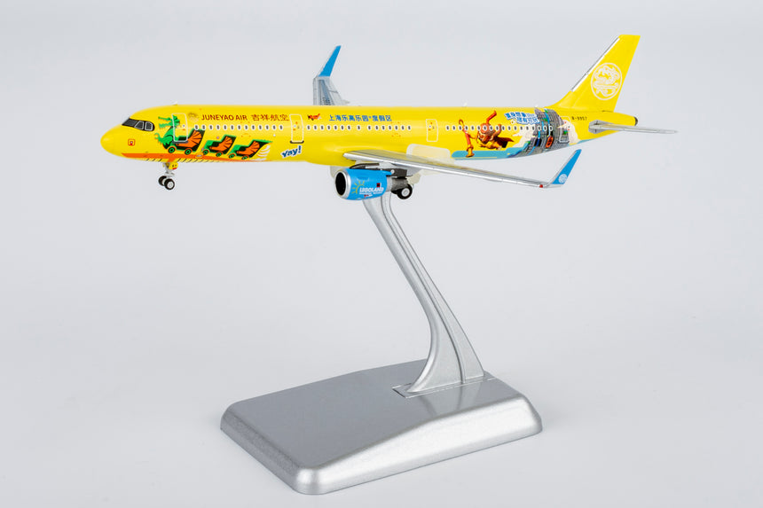 NG Models Juneyao Airlines Airbus A321-200/w B-9957 1/400 (Ultimate) Aircraft Scale Model
