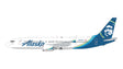 GeminiJets Alaska Airlines Boeing B737 MAX 8 N803AK 1/200 Aircraft Scale Model