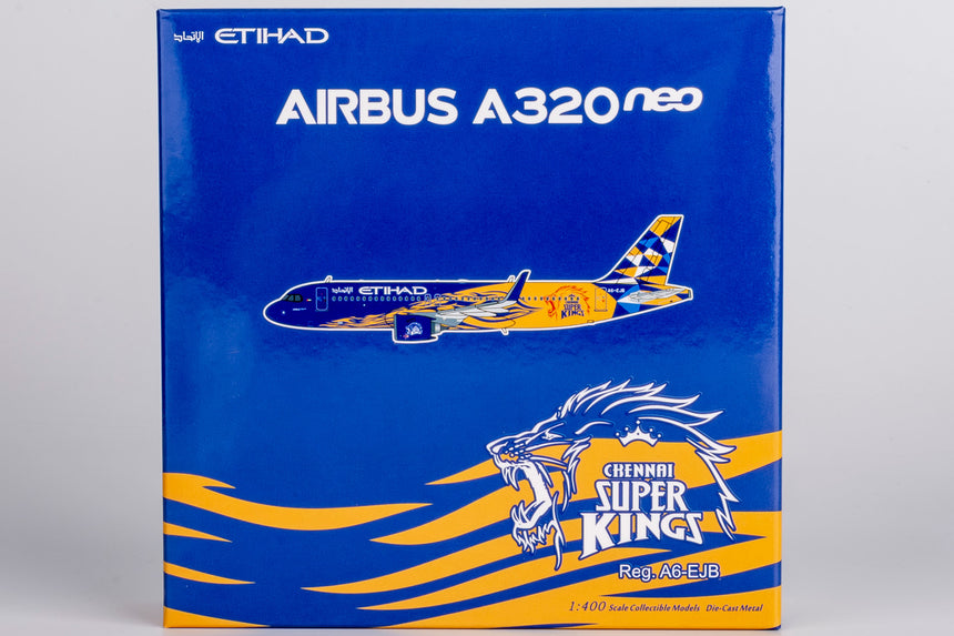 NG Models Etihad Airways “Chennai Super Kings” Airbus A320neo A6-EJB 1/400 Scale