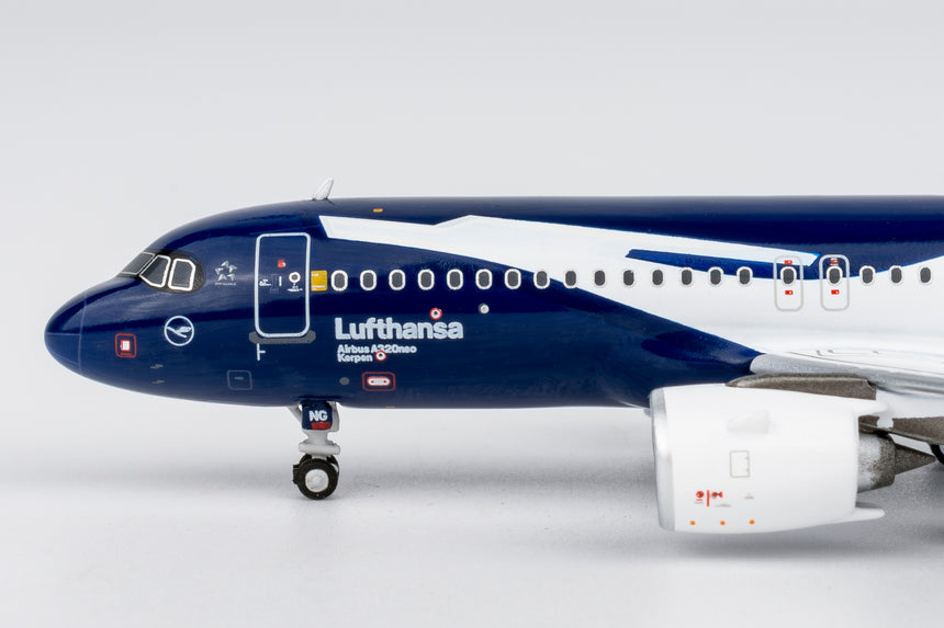 NG Models Lufthansa Airbus A320neo D-AING "100 Years Anniversary" (Ultimate) 1/400 Aircraft Scale Model