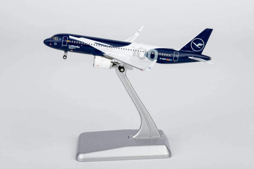 NG Models Lufthansa Airbus A320neo D-AING "100 Years Anniversary" (Ultimate) 1/400 Aircraft Scale Model