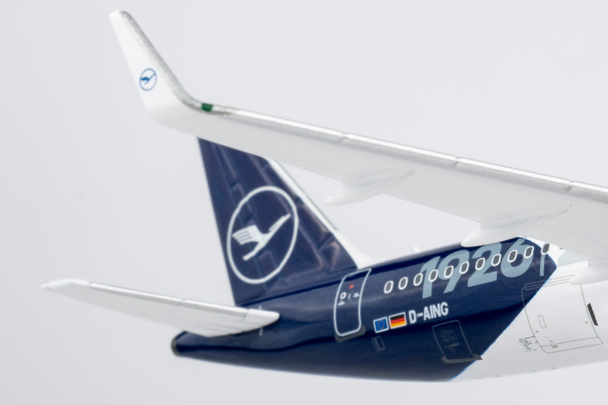 NG Models Lufthansa Airbus A320neo D-AING "100 Years Anniversary" 1/400 Aircraft Scale Model