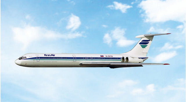 Phoenix KrasAir Ilyushin Il-62 RA-86453 1/400 Aircraft Scale Model