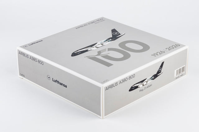 NG Models Lufthansa Airbus A380-800 D-AIMH (100th Anniversary livery) 1/400 Aircraft Scale Model